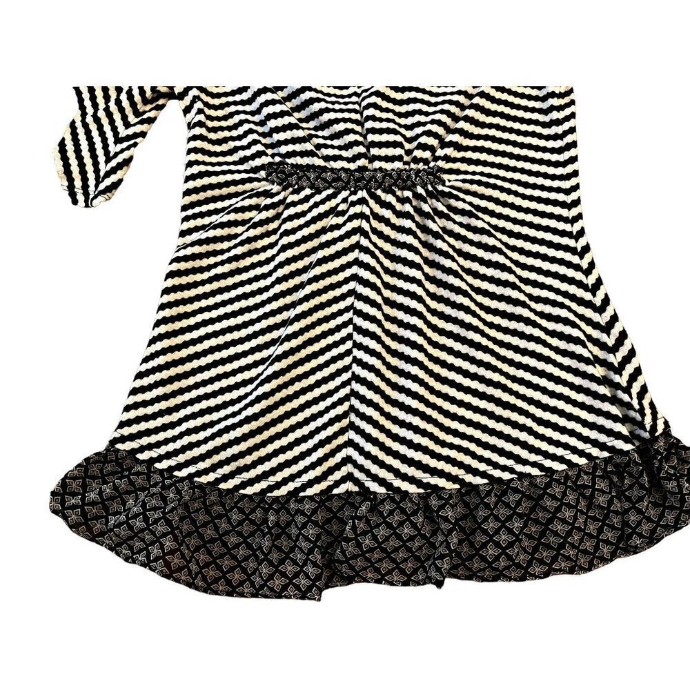 Anthropologie Striped Peplum Blouse - Picture 7 of 14